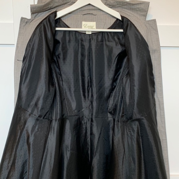 Ooak Vintage Fully Lined 3/4 Sleeve Trench Coat - Picture 6 of 8